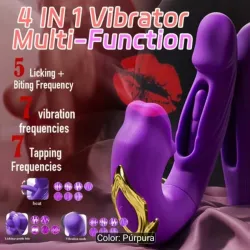 Vibrador Multifunción 4 en 1
