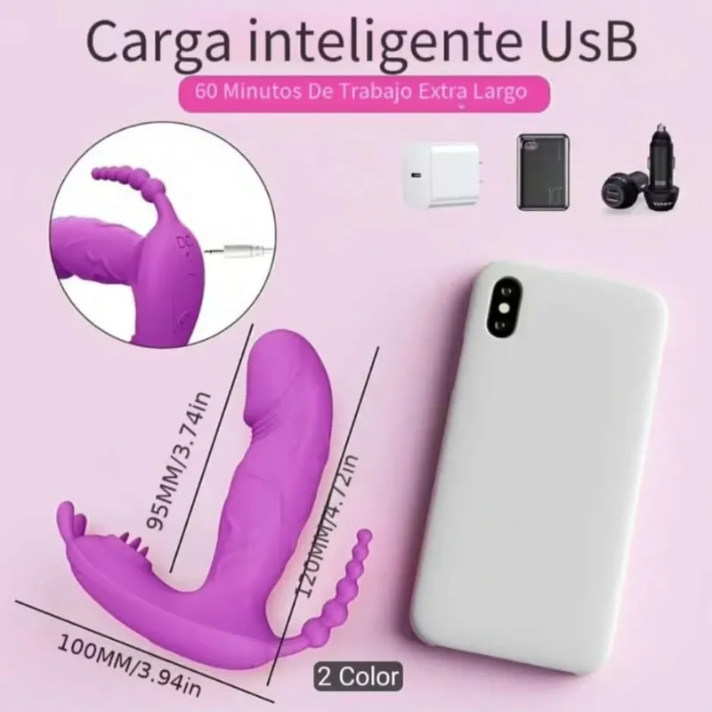 Vibrador Multifunción con Control por APP
