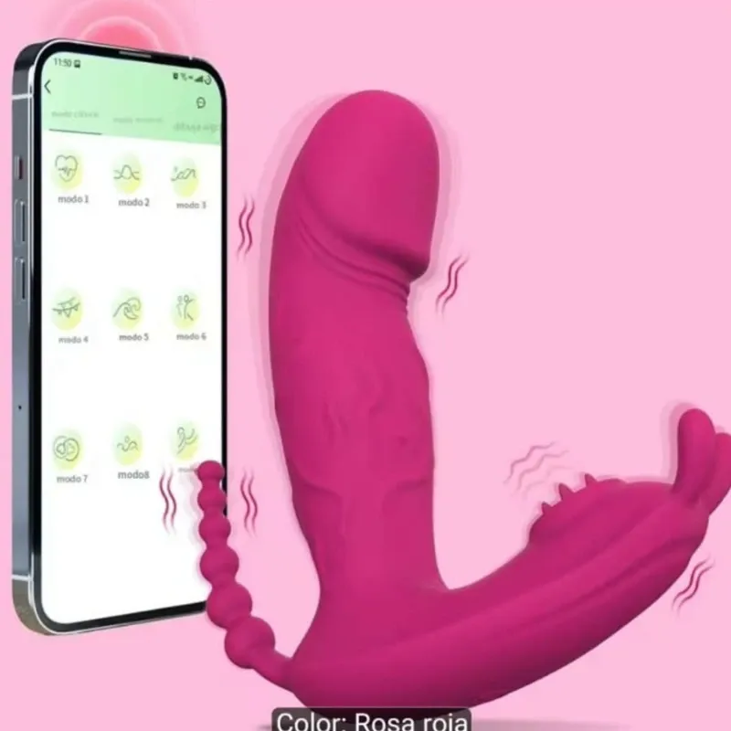 Vibrador Multifunción con Control por APP