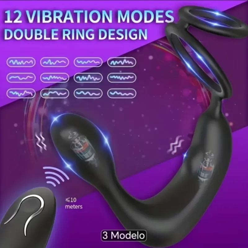 Vibrador para parejas con control