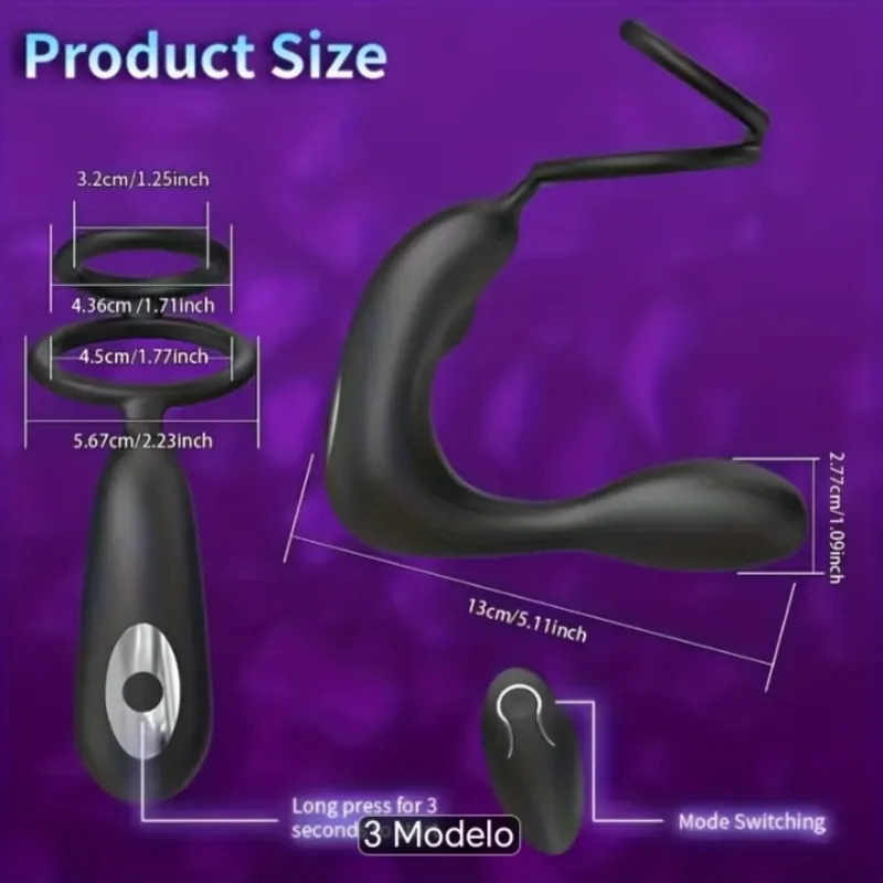 Vibrador para parejas con control