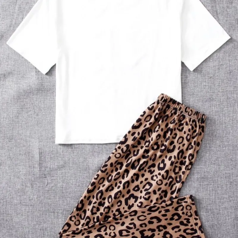 Pijama🤍🤎🐆🐆