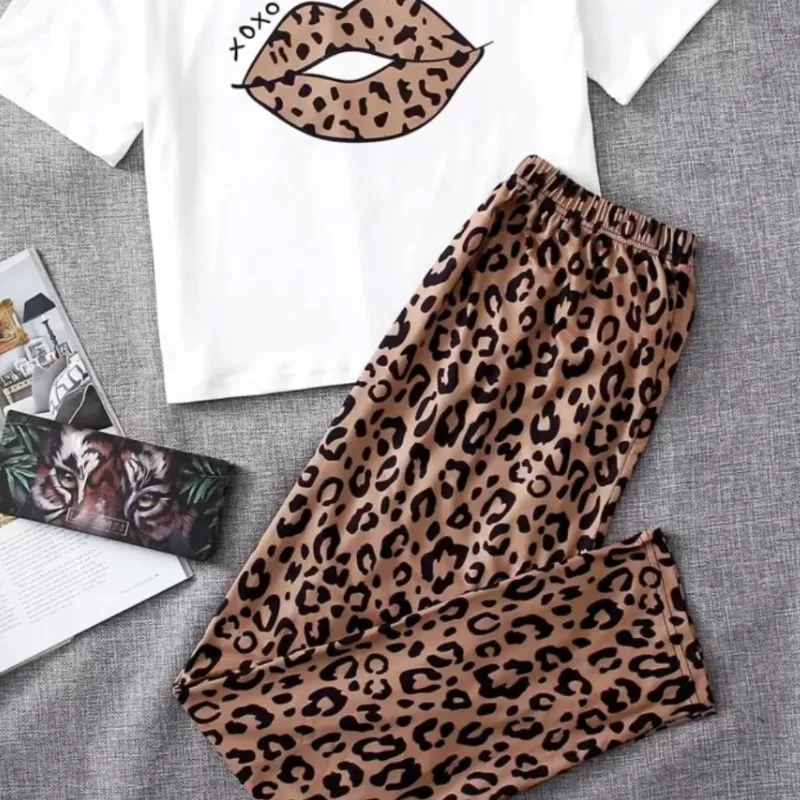 Pijama🤍🤎🐆🐆