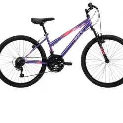 Bicicleta de montaña Huffy, medida 24, Morada