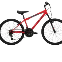 Bicicleta de montaña Huffy, medida 24, Roja