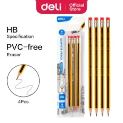 Caja lápiz HB, 4u x caja,R360