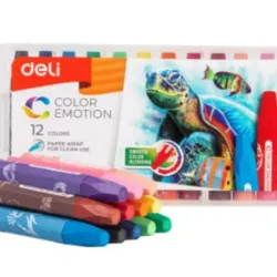Crayolas pastel, 12u x caja