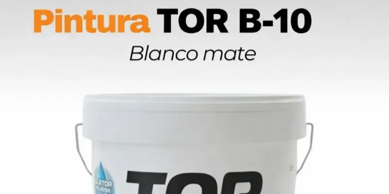 Pintura Vinil TOR Blanco Mate (15L)