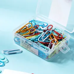 Presillas Gem Clip #3 29mm. Color Surtido