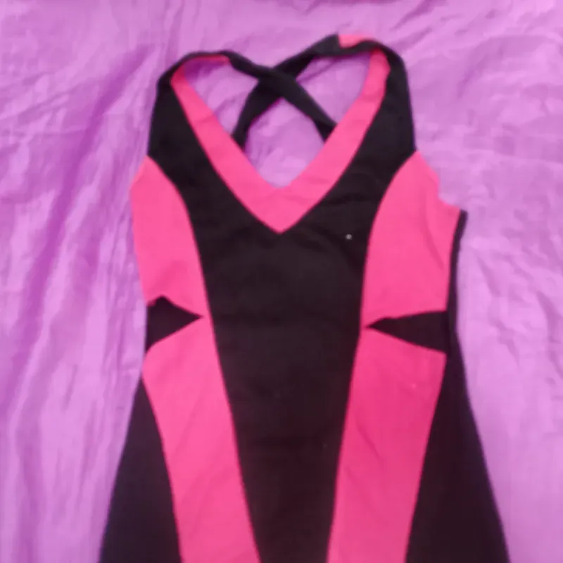 Negro y rosa