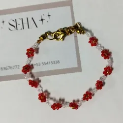 Pulsera de flores
