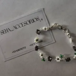 Pulsera de flores