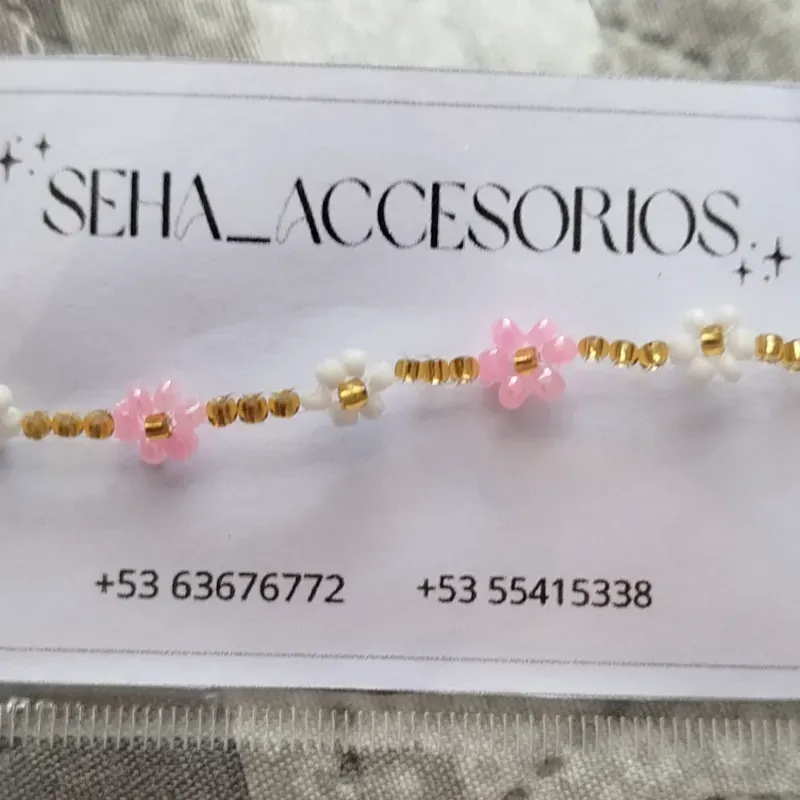 Pulsera de mostacillas 