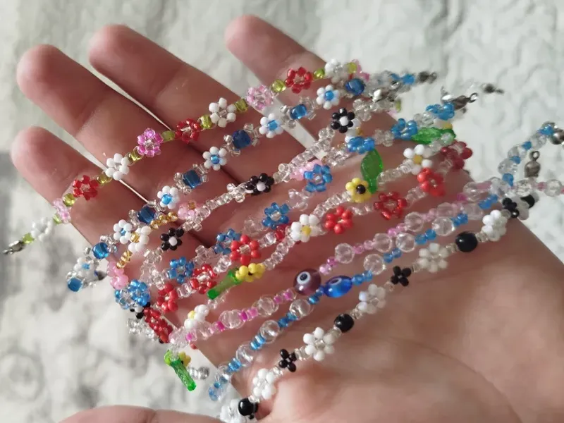 Pulseras de mostacillas 