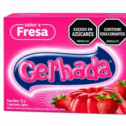 Gelatina de fresa (34g)
