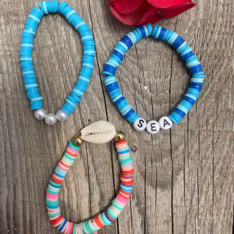 Pulseras de fimo 