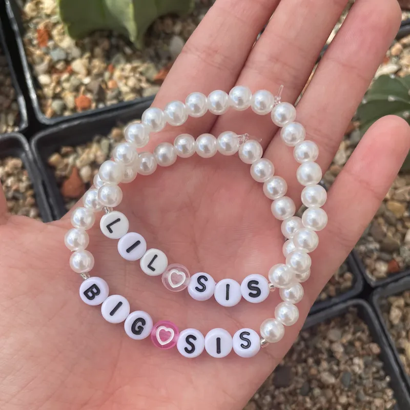 Pulseras de perlas 