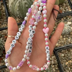 Strap perlas blancas 