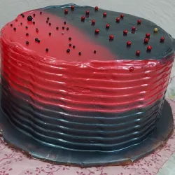 Cake 20 x 7  cm crema de chocolate 