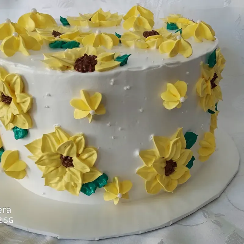 Cake 20 cm, relleno de Nutella