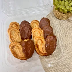 Palmeritas con chocolate 