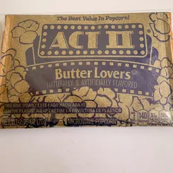 Palomitas de maíz sabor Mantequilla