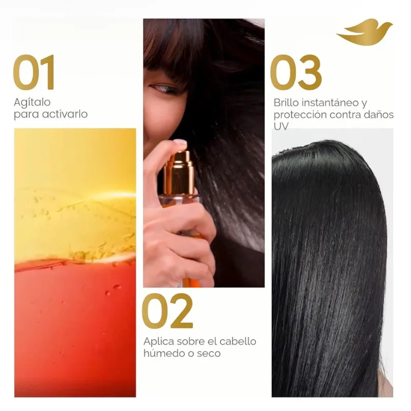 Dove UV Repair & Glow Bi-phase Serum + Oil