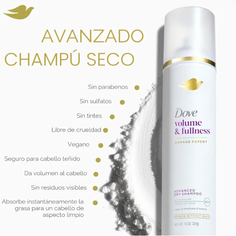 Dove Volume & Fullness Damage Expert Advanced Dry Shampoo 
