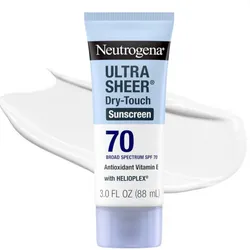 Neutrogena Ultra Sherlock Dry-Touch - Protector solar 70 SPF