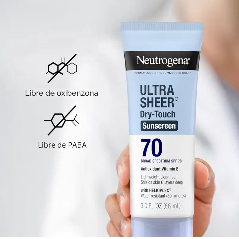 Neutrogena Ultra Sherlock Dry-Touch - Protector solar 70 SPF