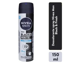 Nivea Men Desodorante Spray Black & White Invisible Fresh