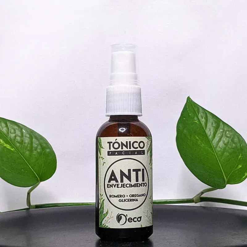 Tónico facial anti envejecimiento 