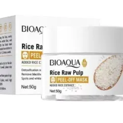 BIOAQUA Mascarilla Peel‑Off de Arroz 🌾