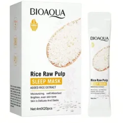 🌾 BIOAQUA – Mascarillas Nocturnas de Arroz (Rice Raw Pulp Sleep Mask)