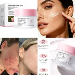 BIOAQUA Rose Hyaluronic Acid Moisturizing Cream 🌸✨