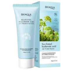 💦BIOAQUA – Sea Fennel Hyaluronic Acid Anti-Wrinkle Cleanser & Nourishing Cream