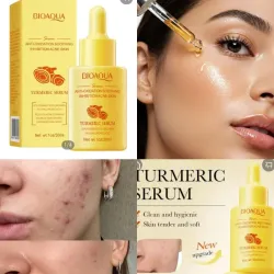 BIOAQUA Serum facial de cúrcuma 🫚✨