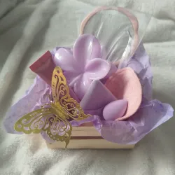 Caja de regalo Girly Violet 🌆✨