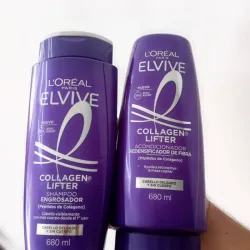💜 Elvive Loreal Paris Collagen Lifter – Set de Shampoo & Acondicionador