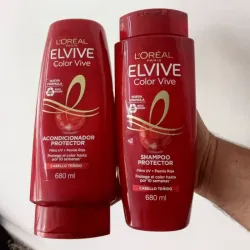 ❤️ Elvive  Loreal Paris Color Vive – Set de Shampoo & Acondicionador 