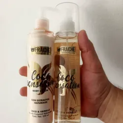 🥥✨Fraiche Fragancias Coco Sensation Loción Corporal Refrescante (Coco & Vainilla)  
