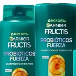  🧪 Garnier Fructis Probióticos Fuerza – Shampoo y Acondicionador Fortificante