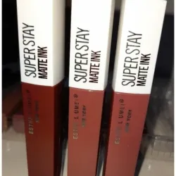 Labiales matte dupes Maybelline super stay