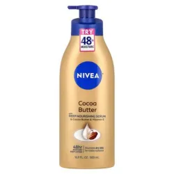 🍫NIVEA Cocoa Butter Deep Nourishing Serum – Loción Corporal Hidratante 48H