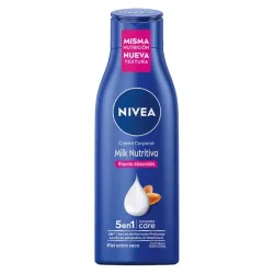 ✨NIVEA Crema Corporal Milk Nutritiva – Hidratación 48H