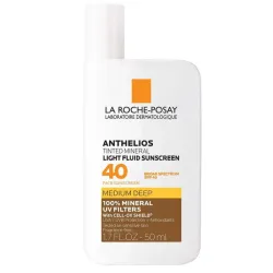 Protector solar facial con color La Roche Posay anthelios factor 40