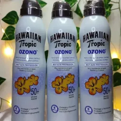🌺 Protector solar Hawaian Tropic Ozono en spray factor 50 ☀️