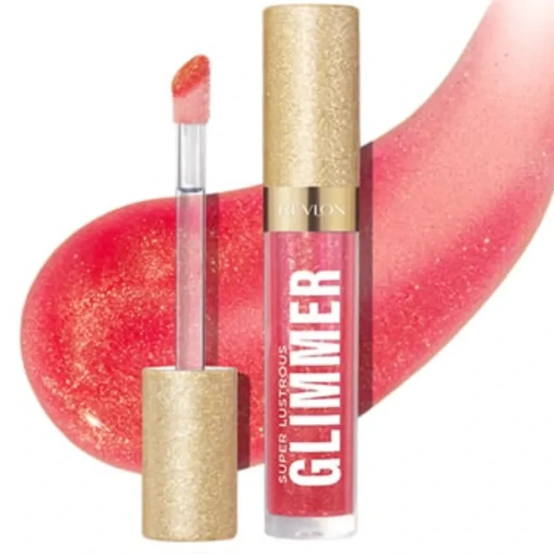 🍯 Revlon Super Lustrous Glimmer Lip Gloss – Haute Honey