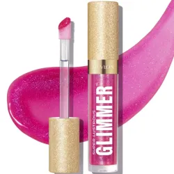 🍓✨Revlon Super Lustrous Glimmer – Lip Gloss Razzbeamy ✨