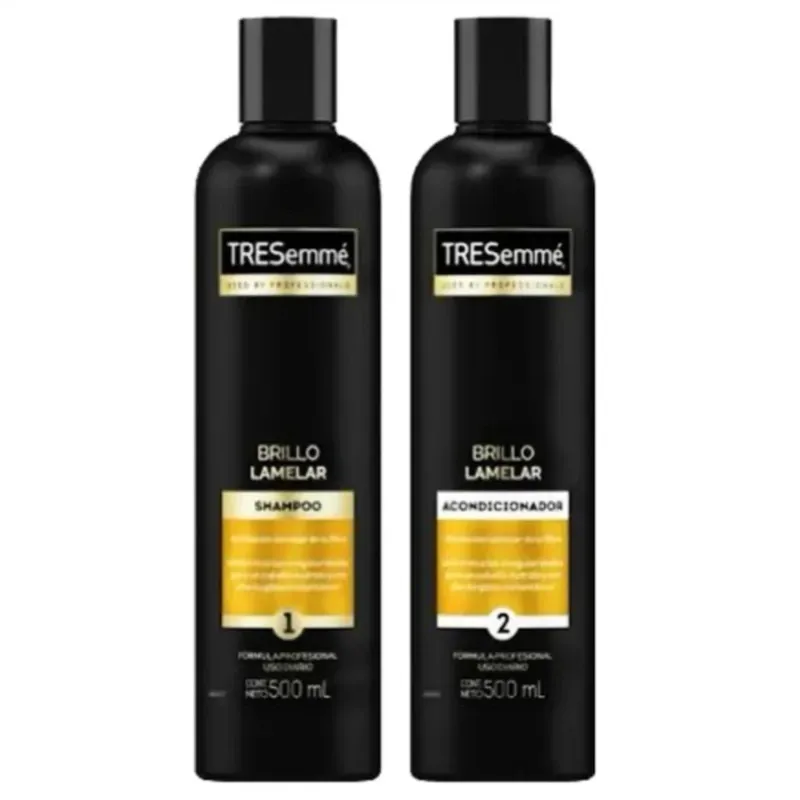 TRESemmé Brillo Lamelar – Shampoo & Acondicionador (380ml)